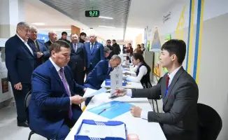 Нурлыбек Налибаев проголосовал в Кызылорде
