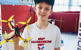 Тимофей Муравьёв из Караганды завоевал четыре золотые медали на чемпионатах по дрон-рейсингу в Астане