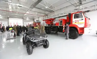 В Алматы открыт первый в Казахстане пожарно-спасательный комплекс нового формата