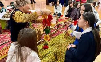 Казахские ремесла в Национальном центре культуры