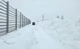 Новая снегозащитная система на трассе Астана Кокшетау