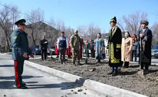 Военнослужащие высадили более 120 деревьев в честь Жаңару күні