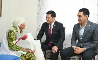 Долгожительницы Жетысая поздравлены с Международным женским днем