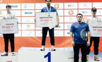 Юный лучник из Казахстана завоевал чемпионский титул на национальном уровне