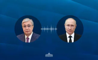 Токаев и Путин: телефонный разговор на фоне визита