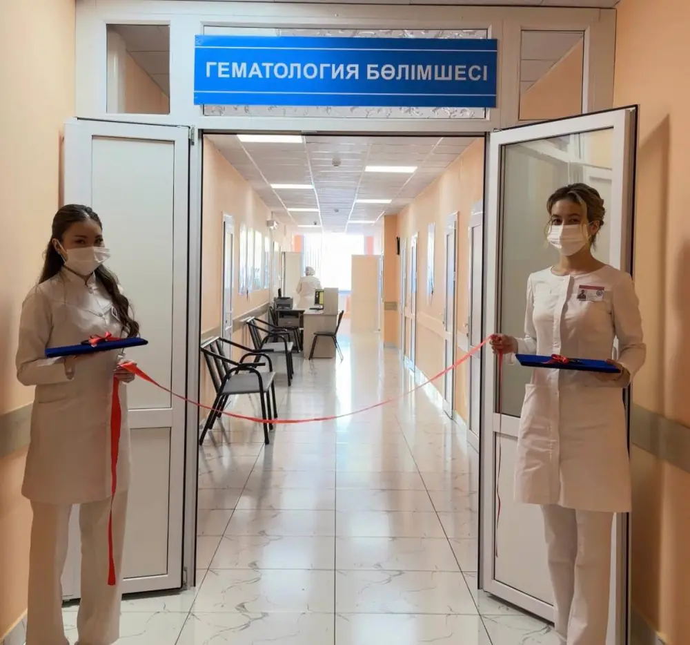 В Многопрофильной областной больнице г. Кокшетау открываются новые отделения для лечения заболеваний крови и аутоиммунных патологиями Актобе