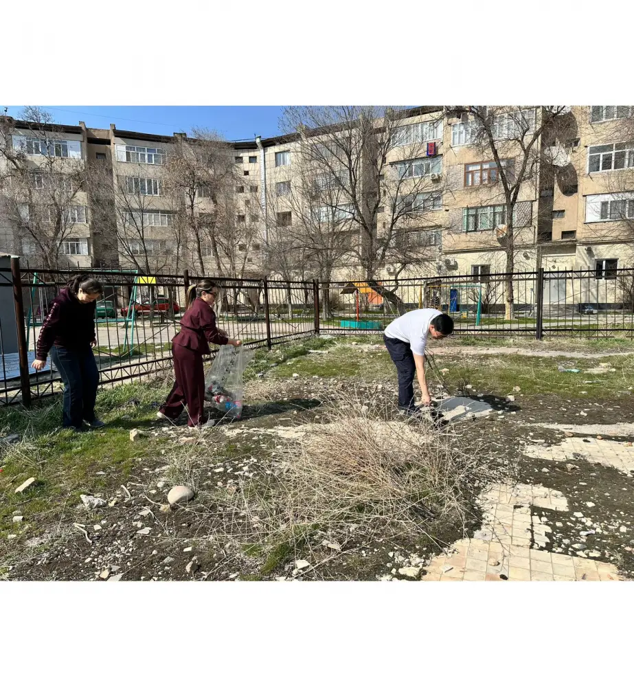 Экологическая акция в южном и западном Казахстане Актобе