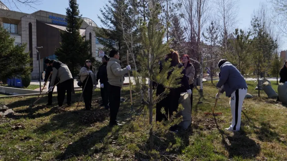 Студенты столицы массово поддерживают «Таза Қазахстан» (2)