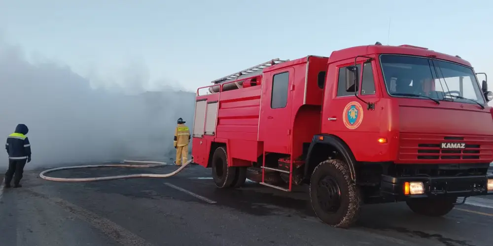 Пожарная безопасность в селах Абайской области Актобе