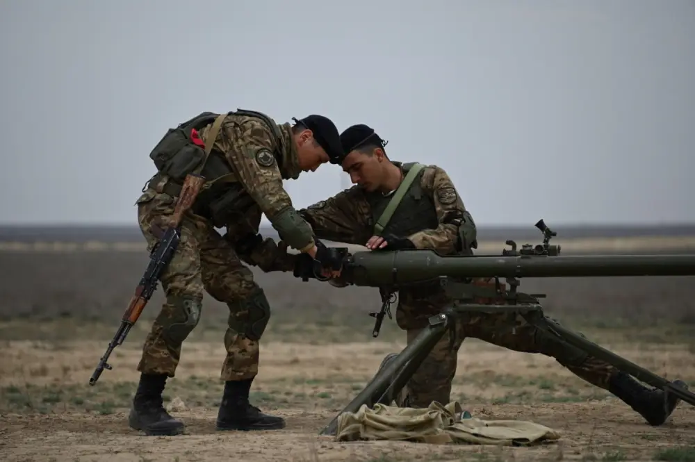 Новый метод боевой подготовки в Актауском гарнизоне: военно-тактический пейнтбол как способ повышения эффективности военнослужащих Актобе