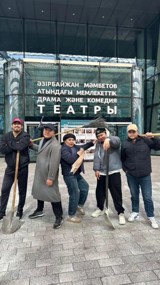 Театральные мосты чистоты: Астана объединяется в поддержку «Таза Казахстан» Актобе
