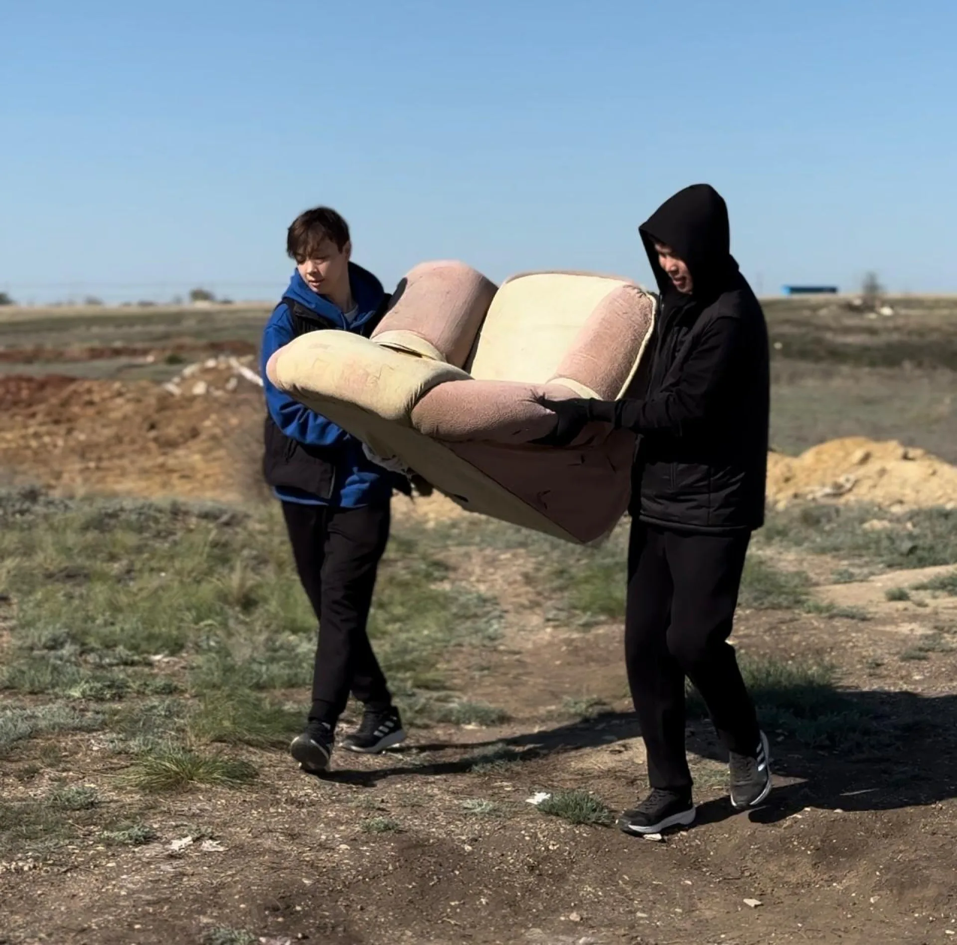 Очистка территории