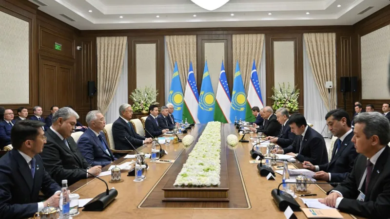 Токаев и Мирзиёев: Беспрецедентно высокий уровень отношений на неформальной встрече Актобе
