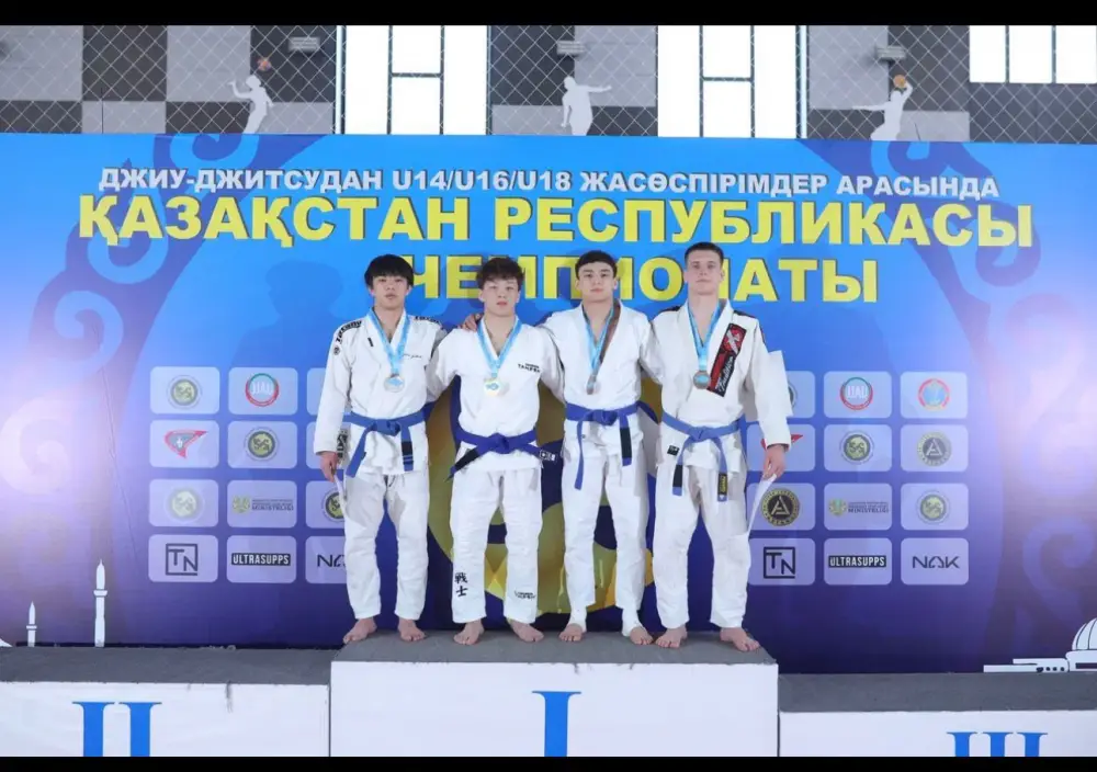 Алматы: 38 медалей на чемпионате по джиу-джитсу Актобе