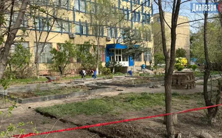 Сквер для жителей района «Электрон» Актобе