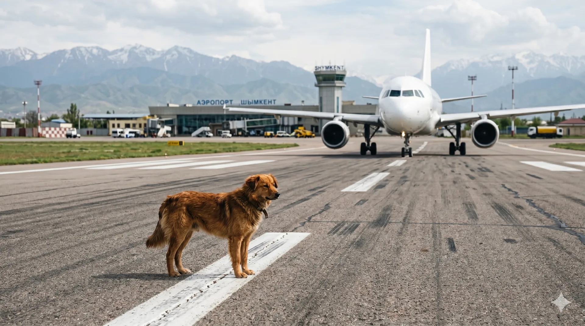 самолет сбил собаку