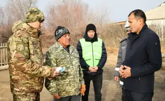 Проверка пожарной безопасности в домах Казахстана в отопительный сезон