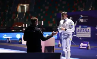 Руслан Курбанов завоевал серебро на чемпионате мира по фехтованию в Астане