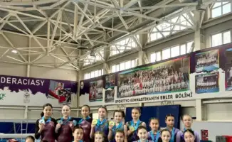 Гимнасты Алматы завоевали 20 медалей на чемпионате