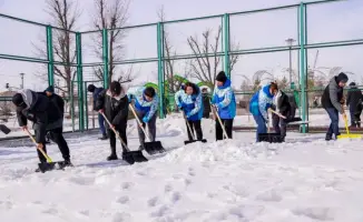 День очищения в Астане акции по уборке снега и мусора