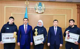 Золотая тройка Караганды: медали и награды!