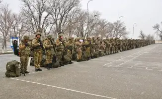Готовность саперного полка в Жамбылской области