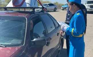 Акция 'Приемная на дороге': поддержка и взаимодействие с населением на трассе Самара - Шымкент