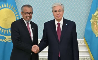 Токаев и глава ВОЗ обсудили важность глобального сотрудничества в области здравоохранения