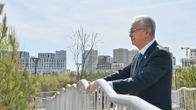 Токаев участвует в экологической акции 'Таза Қазақстан' - пресс-служба Акорды Актобе