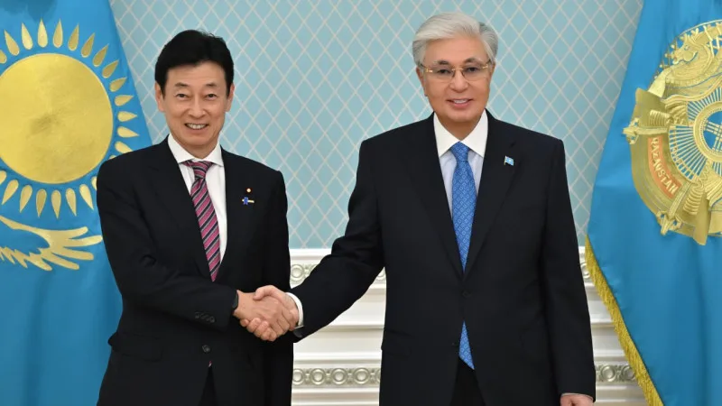 Токаев обсудил сотрудничество с Японией в Астане Актобе