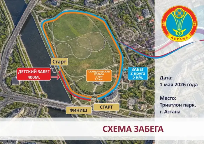 Спортивный фестиваль состоится 1 мая в Астане: стартовала онлайн-регистрация участников (5)
