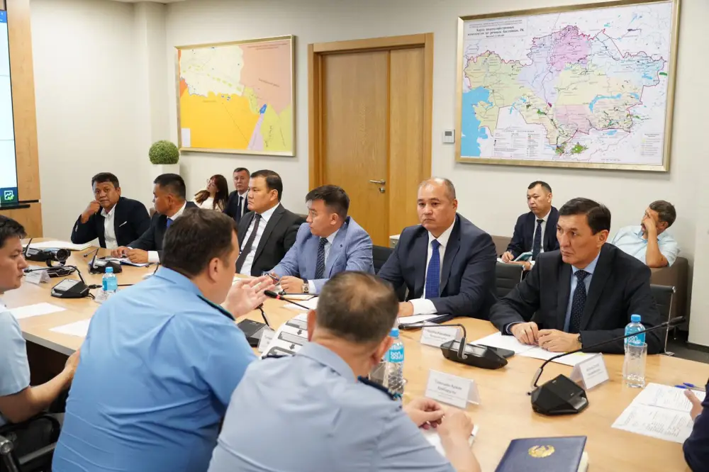 Усиление мер безопасности в Туркестанской области Актобе