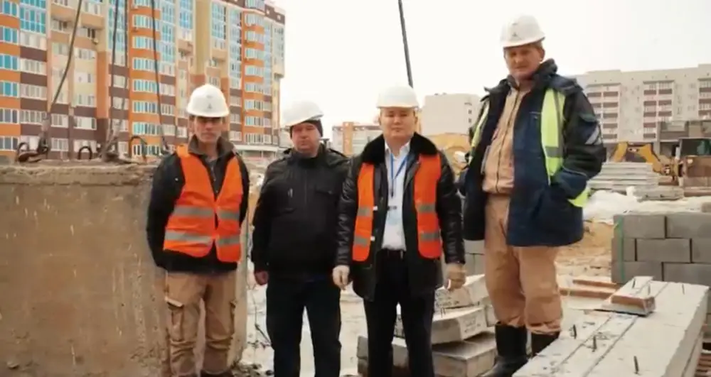 Проверка башенных кранов на стройке: важные правила безопасности от Госинспектора Актобе