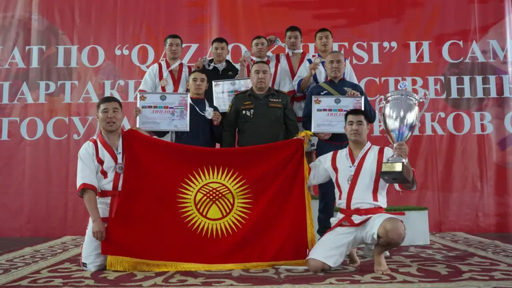 Казахстанские военнослужащие завоевали 10 золотых медалей на чемпионате стран СНГ по қазақ күресі и самбо (6)