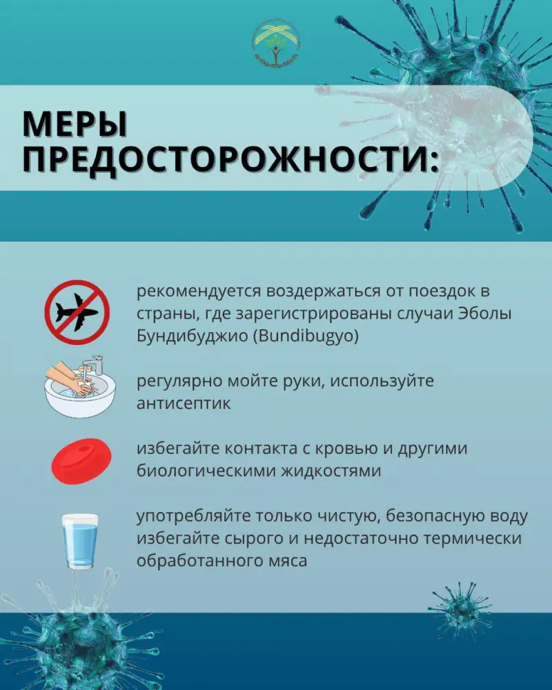 Эпидемиологическая ситуация с Эболой в ДР Конго и Уганде: важные меры предосторожности для путешественников Актобе