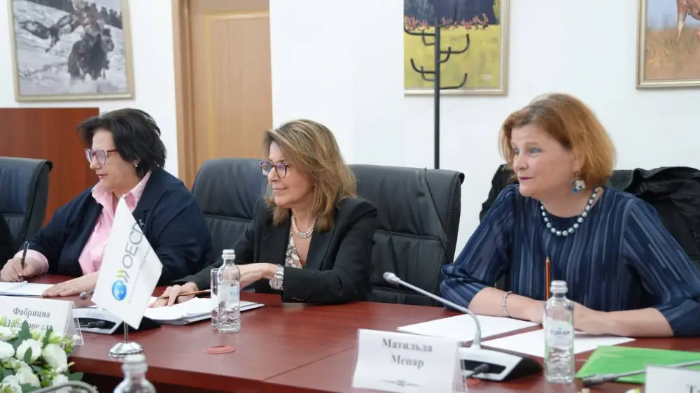 Встреча министра экологии Казахстана с ОЭСР Актобе