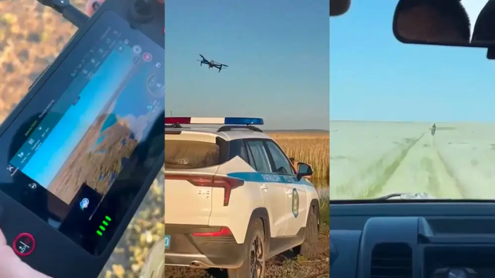 Полиция нашла заблудившегося мужчину в степи Улытау Актобе