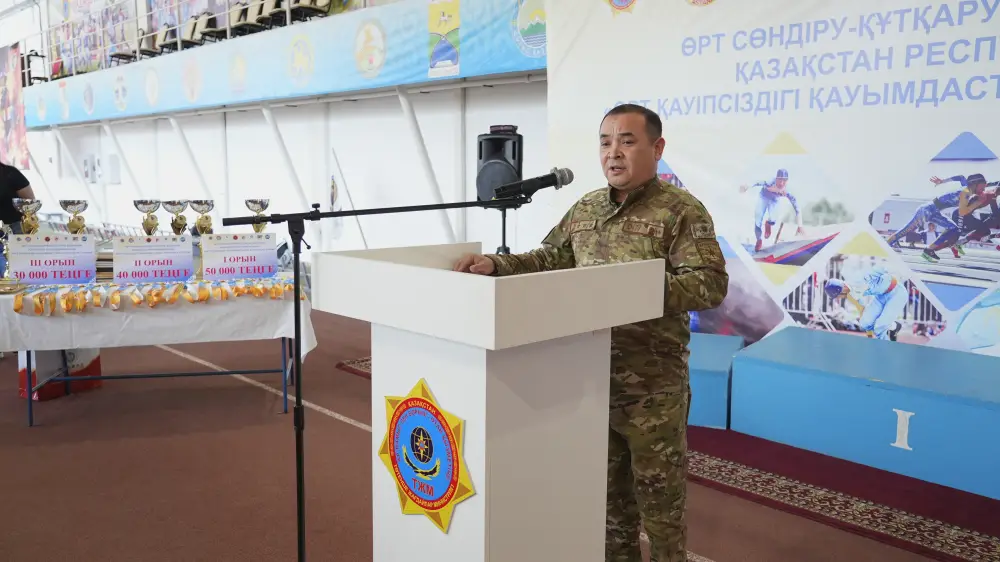 Финал огненных сердец: как спортсмены покоряли вершины на турнире по пожарно-спасательному спорту в Астане Актобе