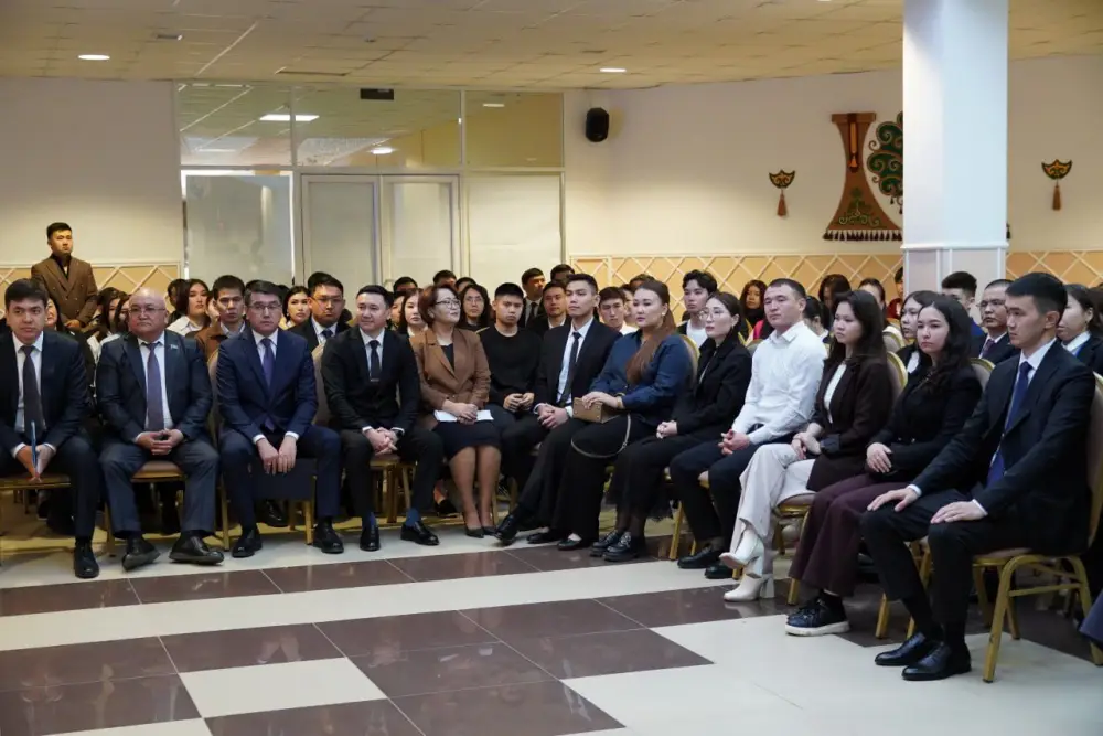 Встреча с молодежью в Западно-Казахстанской области Актобе
