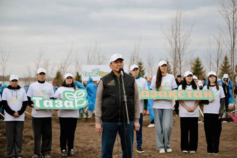 ? «Таза Қазақстан»: в области высажено более 70 тысяч деревьев (8)