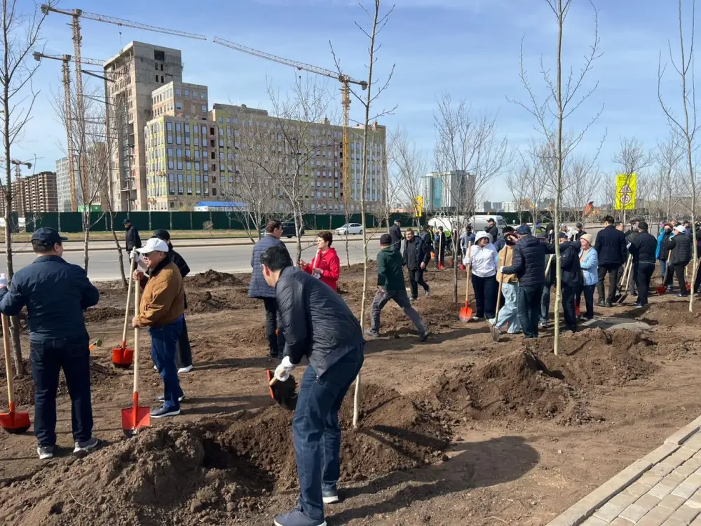 В Астане продолжается масштабная акция «Таза Қазақстан» (10)