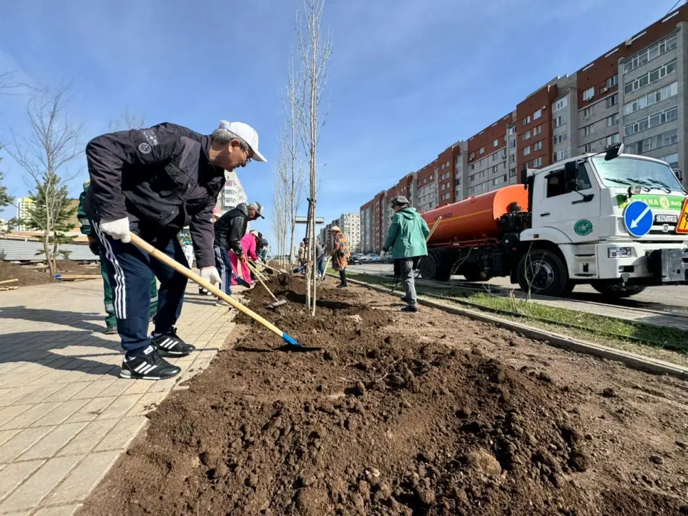В Астане продолжается масштабная акция «Таза Қазақстан» (4)