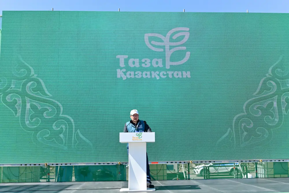 В рамках программы «Таза Қазақстан» в телемосте приняли участие более 5 тысяч жителей (10)