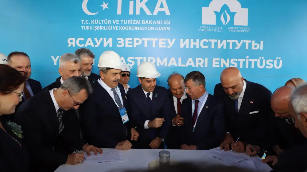 Капсула Научно-исследовательского института в Туркестане Актобе