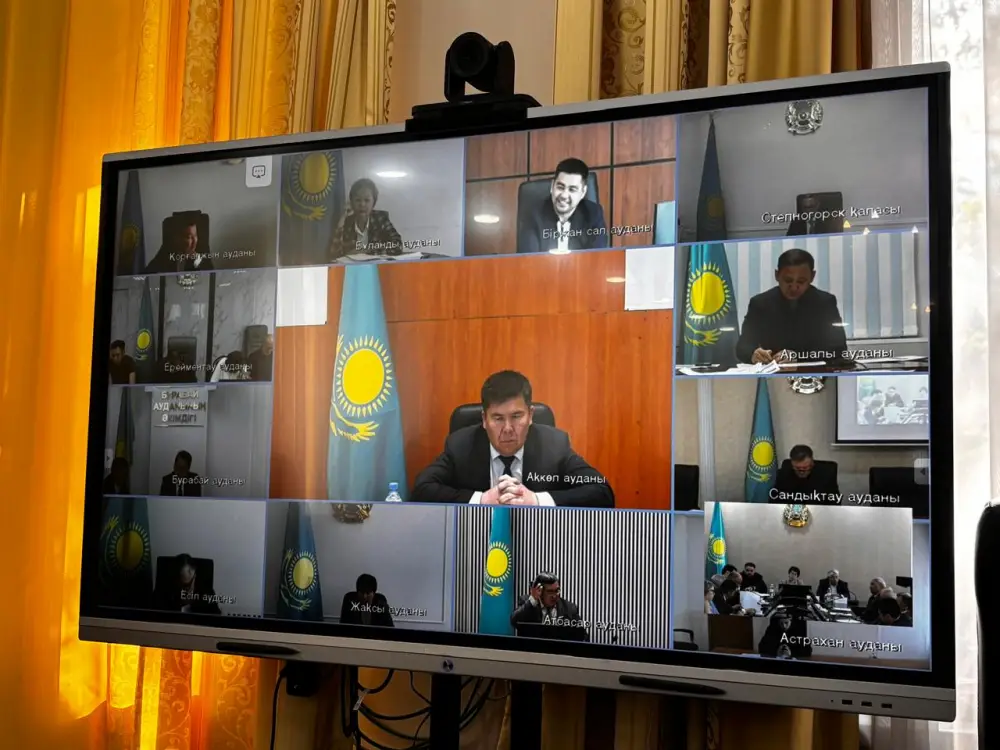 Обсуждение мер по повышению безопасности труда в строительной сфере в Акмолинской области Актобе