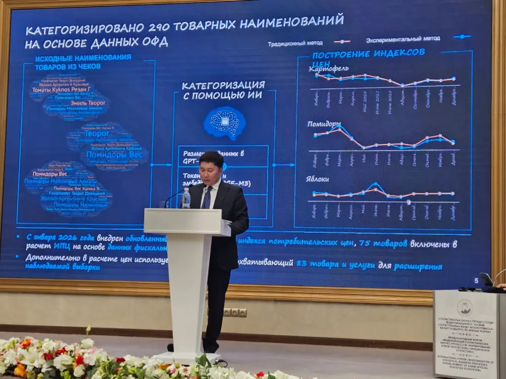 Максат Турлубаев выступил на международном форуме по модернизации статистики и заседании глав статслужб стран СНГ в Бишкеке Актобе