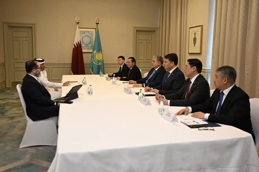 Министр иностранных дел Казахстана провёл ряд встреч с представителями бизнеса Катара (3)