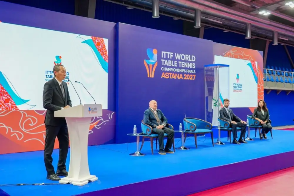 Астана готовится к чемпионату мира по настольному теннису 2027: в столице стартовала подготовка к турниру Актобе