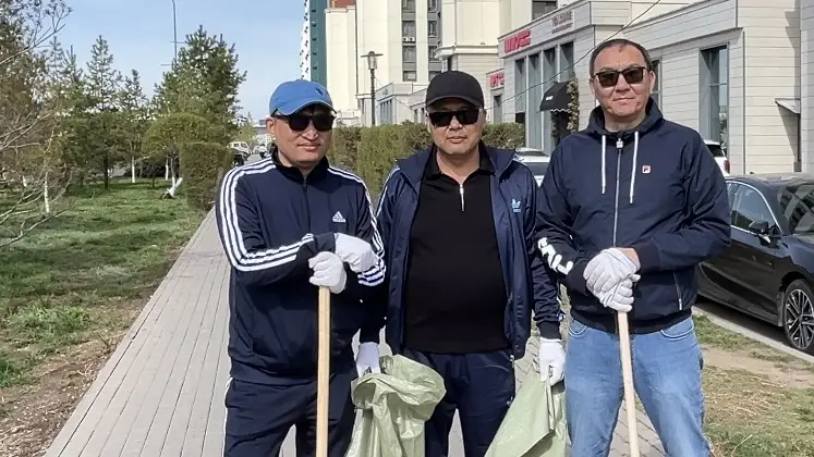 Экологическая акция Таза Қазақстан поддержка Комитета промышленной безопасности Актобе