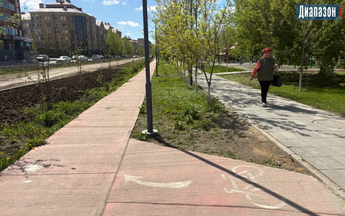 Велодорожки города: время обновить разметку или потерять путь? Актобе